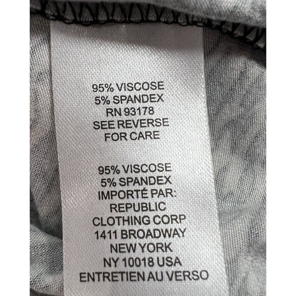 T Tahari Women's Top Size 2X/TTG long sleeves Stretch Brown/Black 3/4 Sleeve NWT - Picture 4 of 8